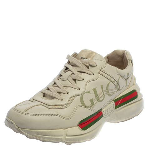 gucci whites|Gucci off white shoes.